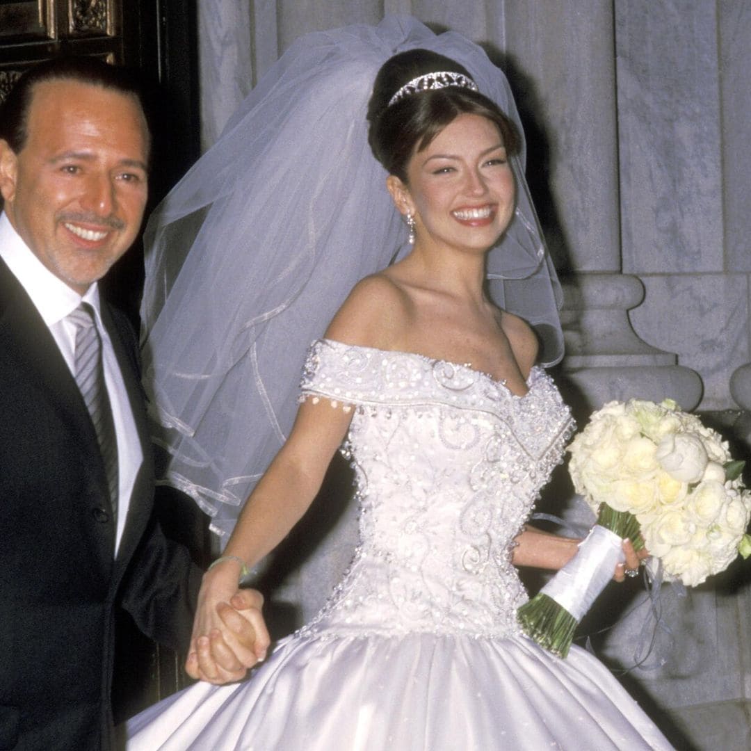 Thalía y Tommy Mottola celebran 22 años de casados