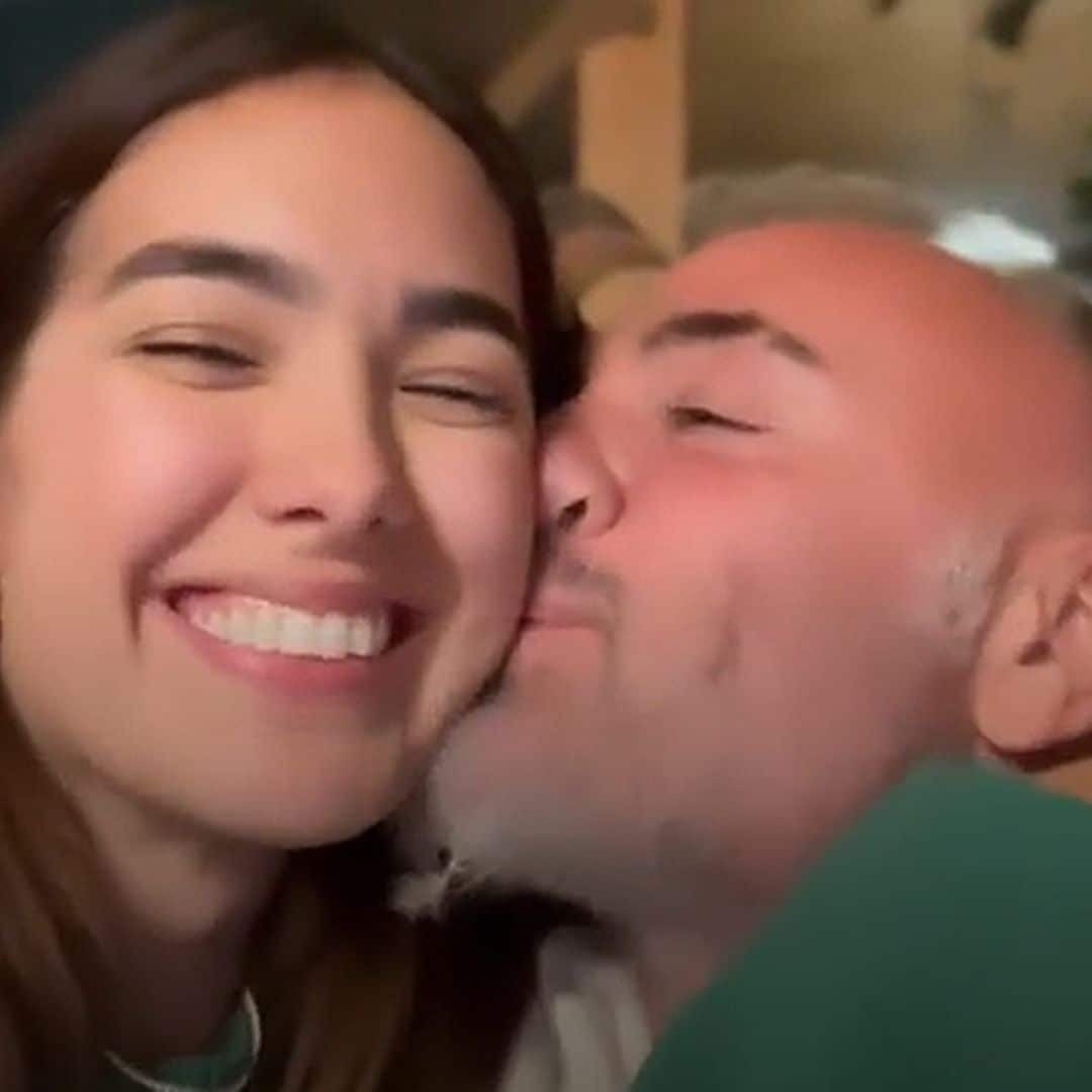 Gianluca Vacchi sorprende a Sharon Fonseca por su cumpleaños con mariachis y muchos besos