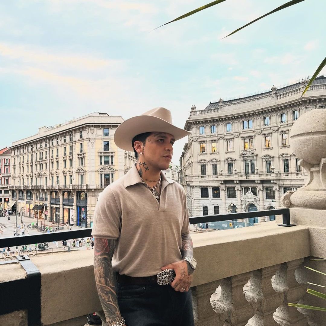 Christian Nodal sí estuvo presente en la fiesta de cumpleaños de su hija Inti