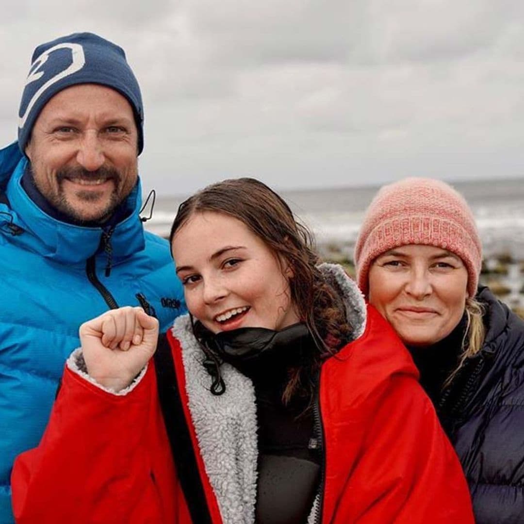 ¡Una princesa muy deportista! Ingrid Alexandra de Noruega gana un campeonato de surf