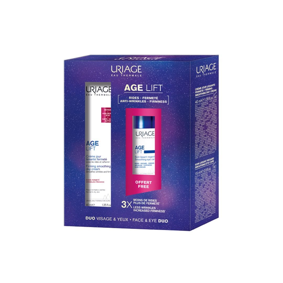 Kit Age Lift Crema de Día + Contorno de Ojos, de Uriage