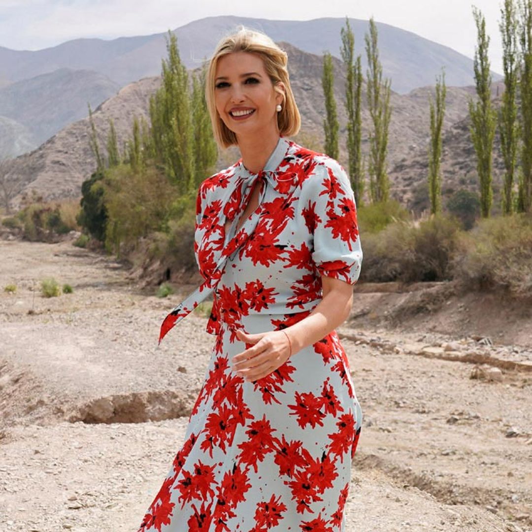 Los nuevos vestidos de Ivanka Trump en Sudamérica, del más caro al más barato