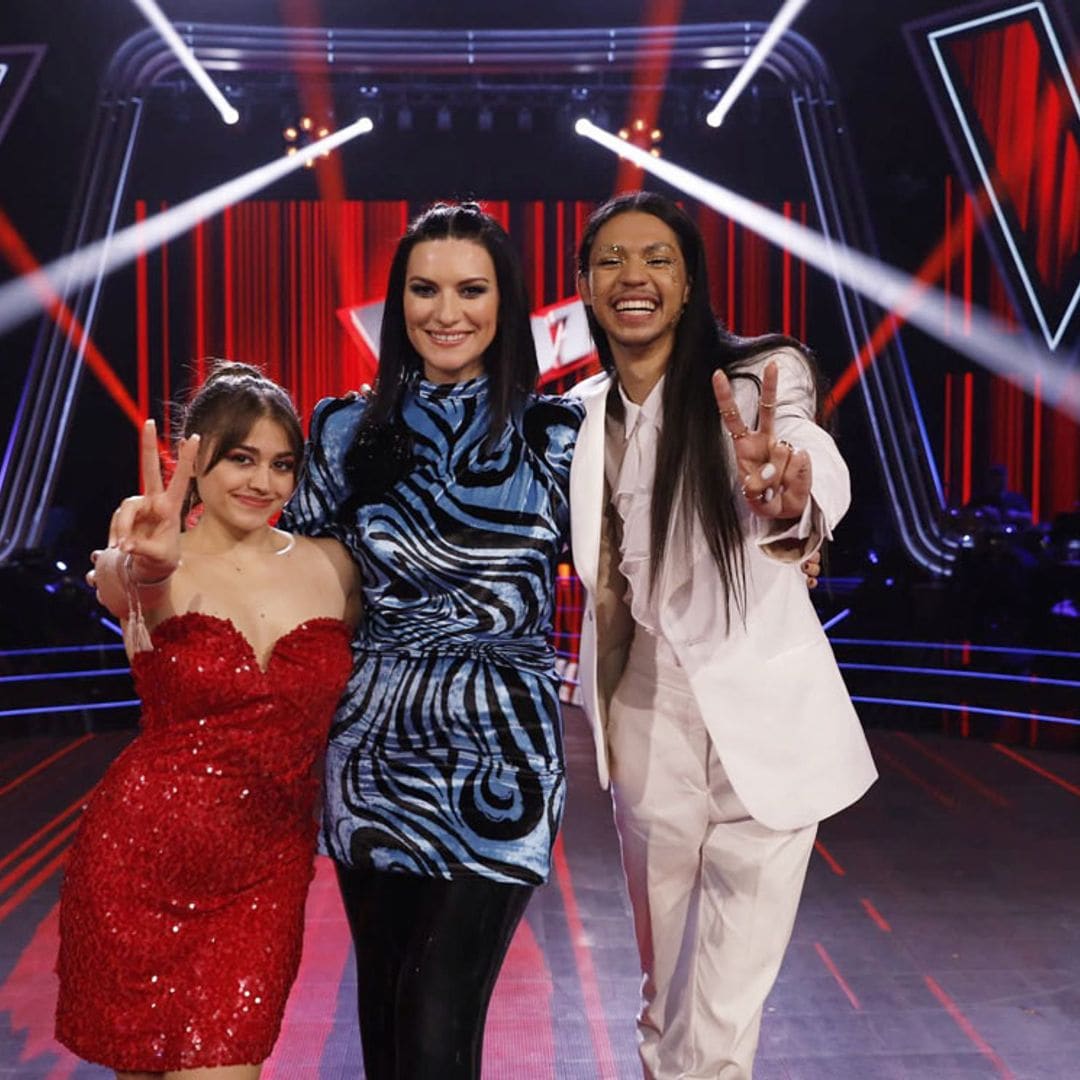 Laura Pausini logra llegar a la final de 'La Voz' con sus dos talents: 'Han hecho dos actuaciones increíbles'