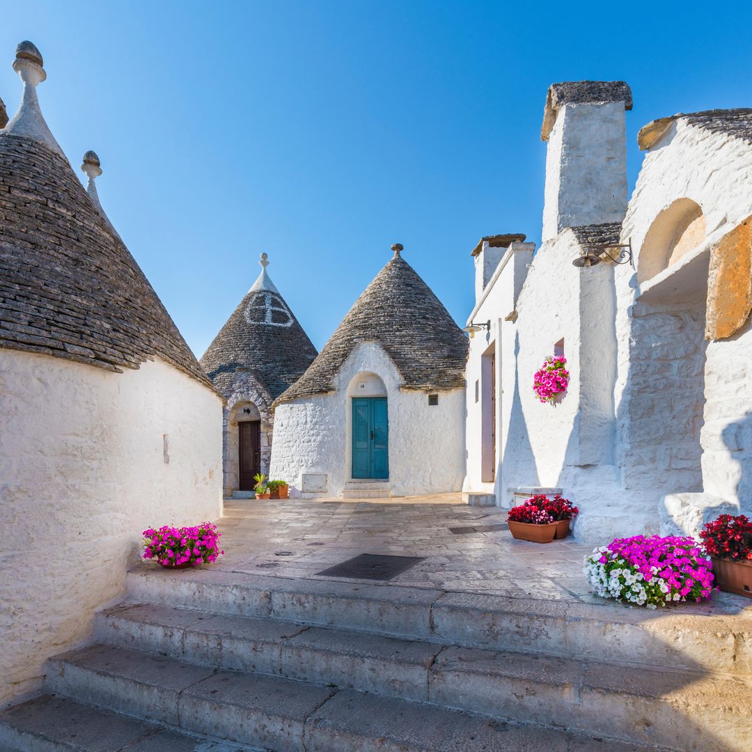 Trullis de Alberobello, Puglia, Italia