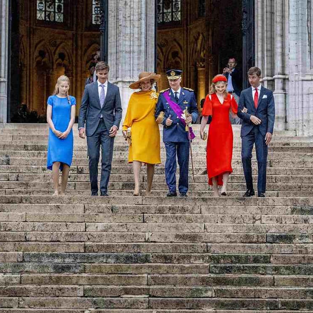 La princesa Elisabeth, centro de todas las miradas junto a su familia en el Día Nacional de Bélgica