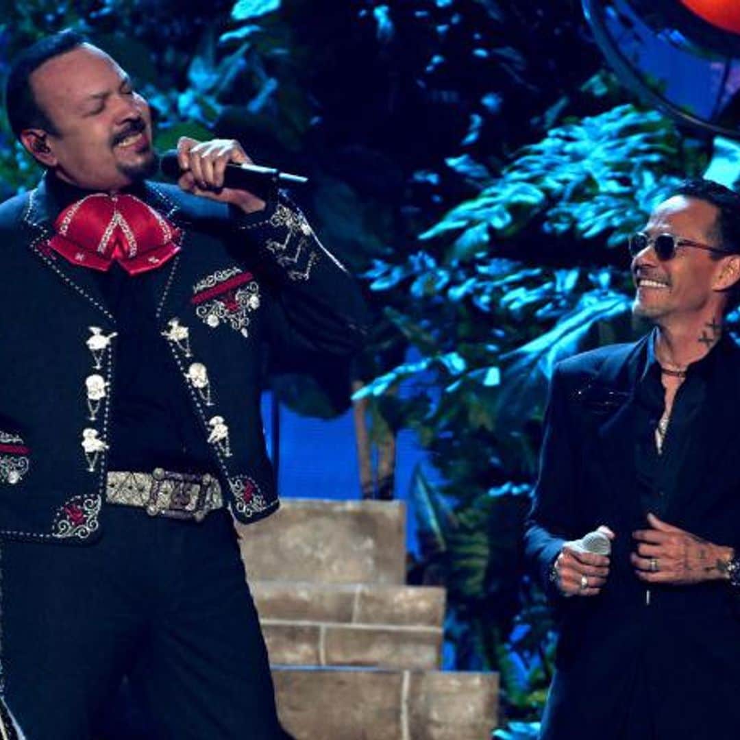 Marc Anthony y Pepe Aguilar cautivan juntos en vivo desde los Premios Billboard de la Música Latina 2023