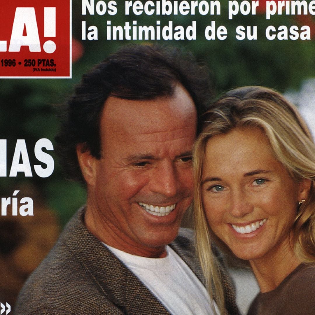 Julio Iglesias y Miranda, de Yakarta a la boda que solo ¡HOLA! vio