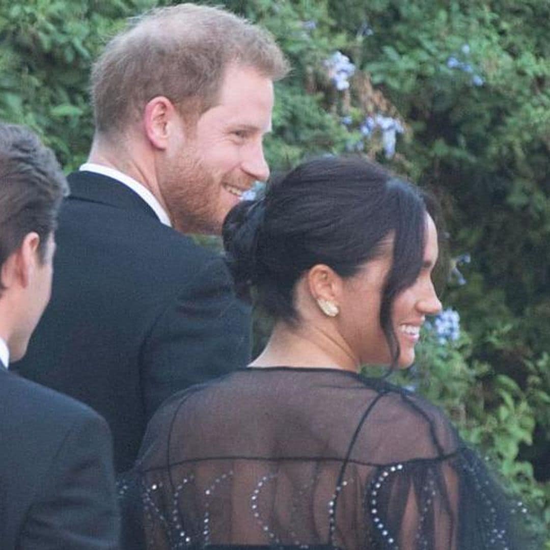 Meghan Markle y el príncipe Harry acuden a la boda de Misha Nonoo