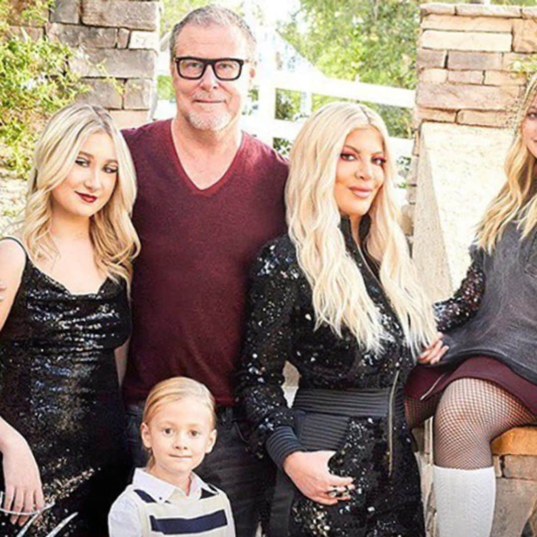 Tori Spelling y Dean McDermott presumen de su gran familia tras los rumores de separación