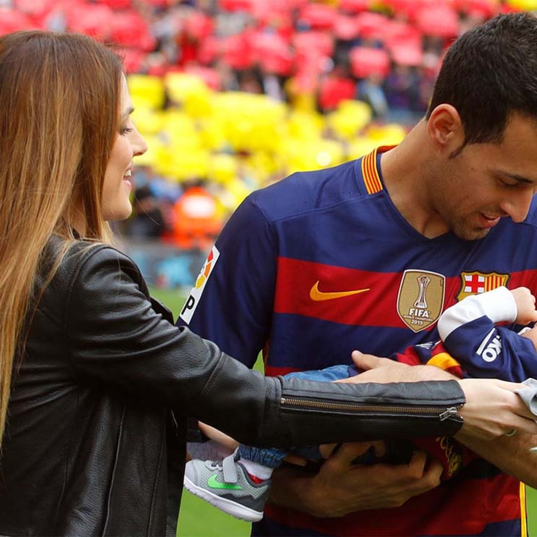 Así es la familia de Sergio Busquets, su gran apoyo tras anunciar su retirada de la Selección Española