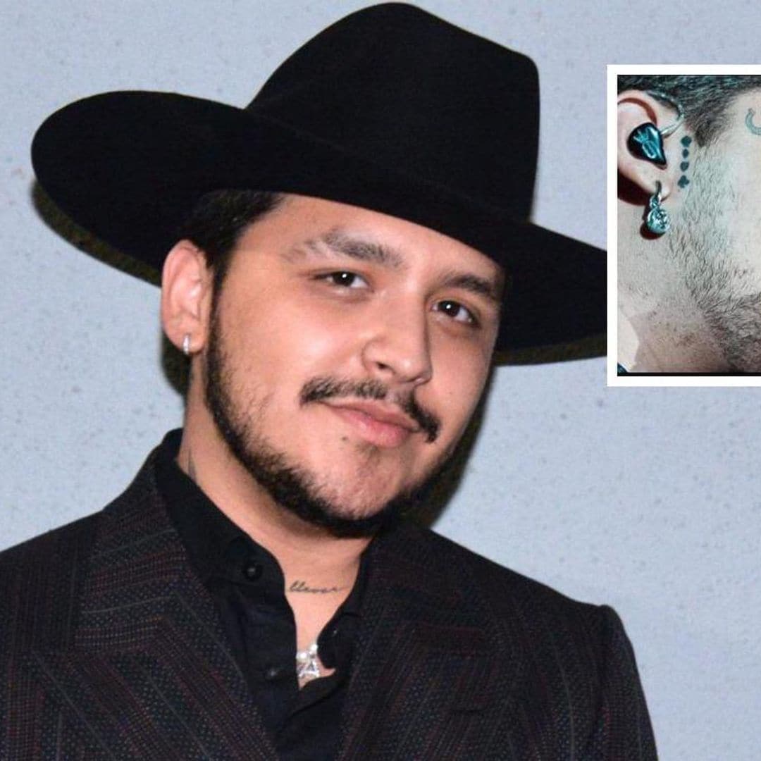 Christian Nodal buscó cubrir sus tatuajes de Belinda dos días antes del anuncio de su separación