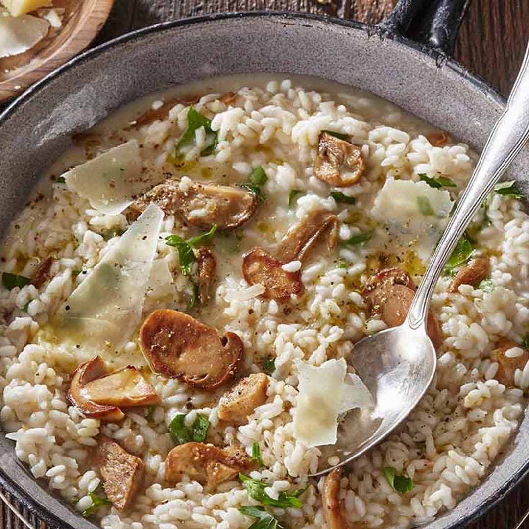 Risotto de hongos