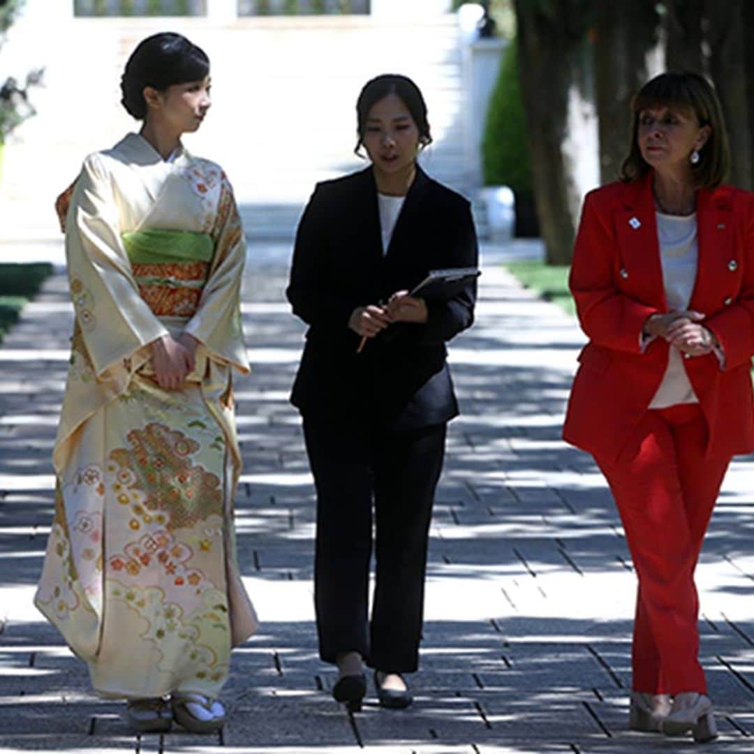 La princesa Kako, de viaje oficial a Grecia mientras Japón abre el debate sobre cómo salvar la dinastía