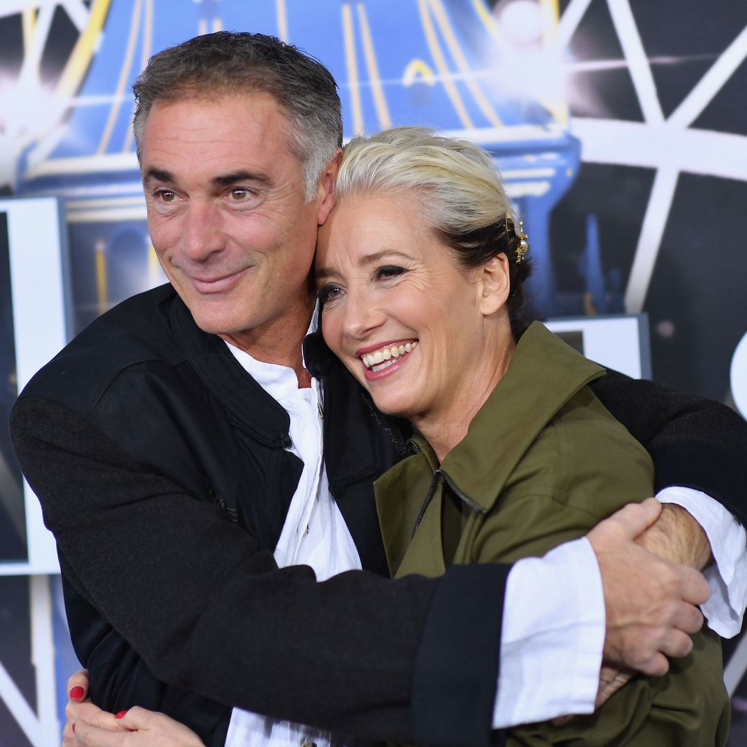 Emma Thompson y su marido Greg Wise 