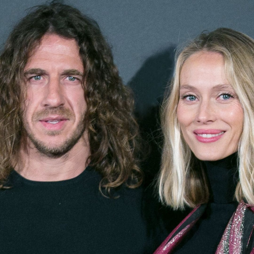 Carles Puyol bromea con el nuevo proyecto de Vanesa Lorenzo: 'Casi nos cuesta el divorcio'