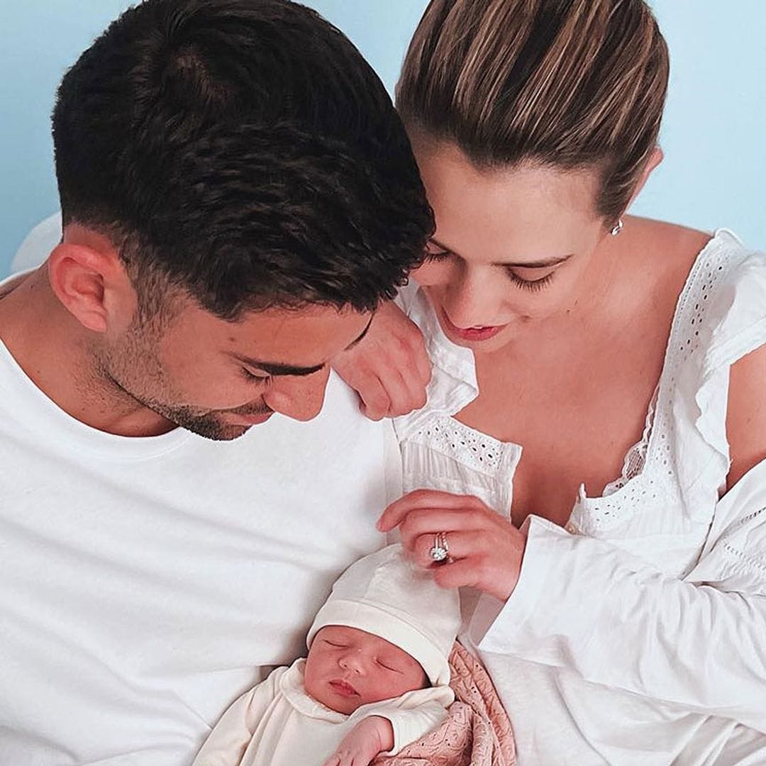 ¡Bienvenida, Sia! Enzo Zidane y Karen Gonçalves se convierten en padres primerizos