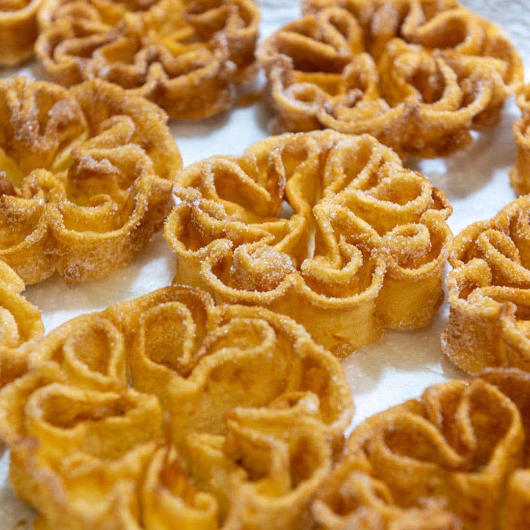 Flores fritas de Carnaval