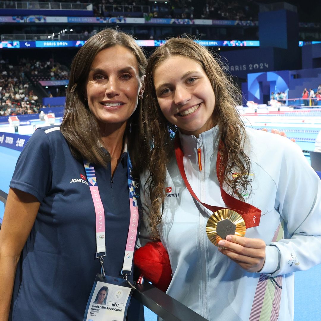 Así ha sido el primer día de la reina Letizia en los Juegos Paralímpicos celebrando la primera medalla de oro para España