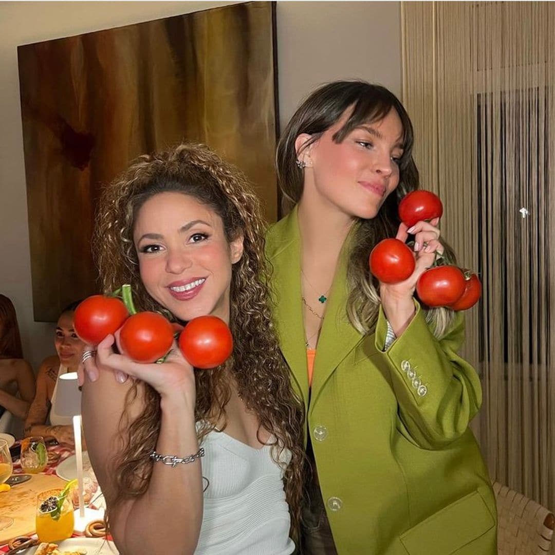 Belinda estrena un nuevo 'look' en su encuentro con Shakira en Miami