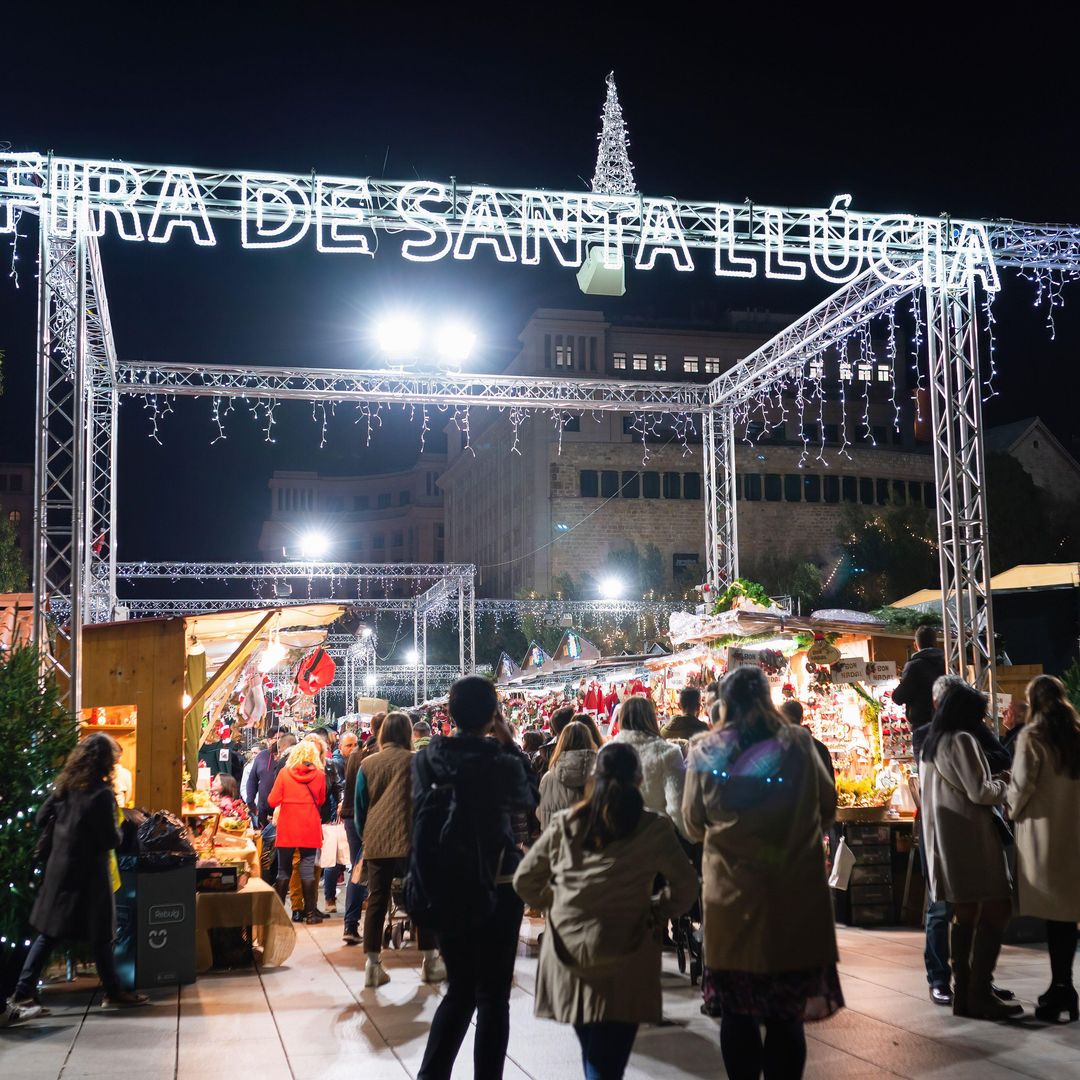 Fira de Santa Llucia, Barcelona, Navidad