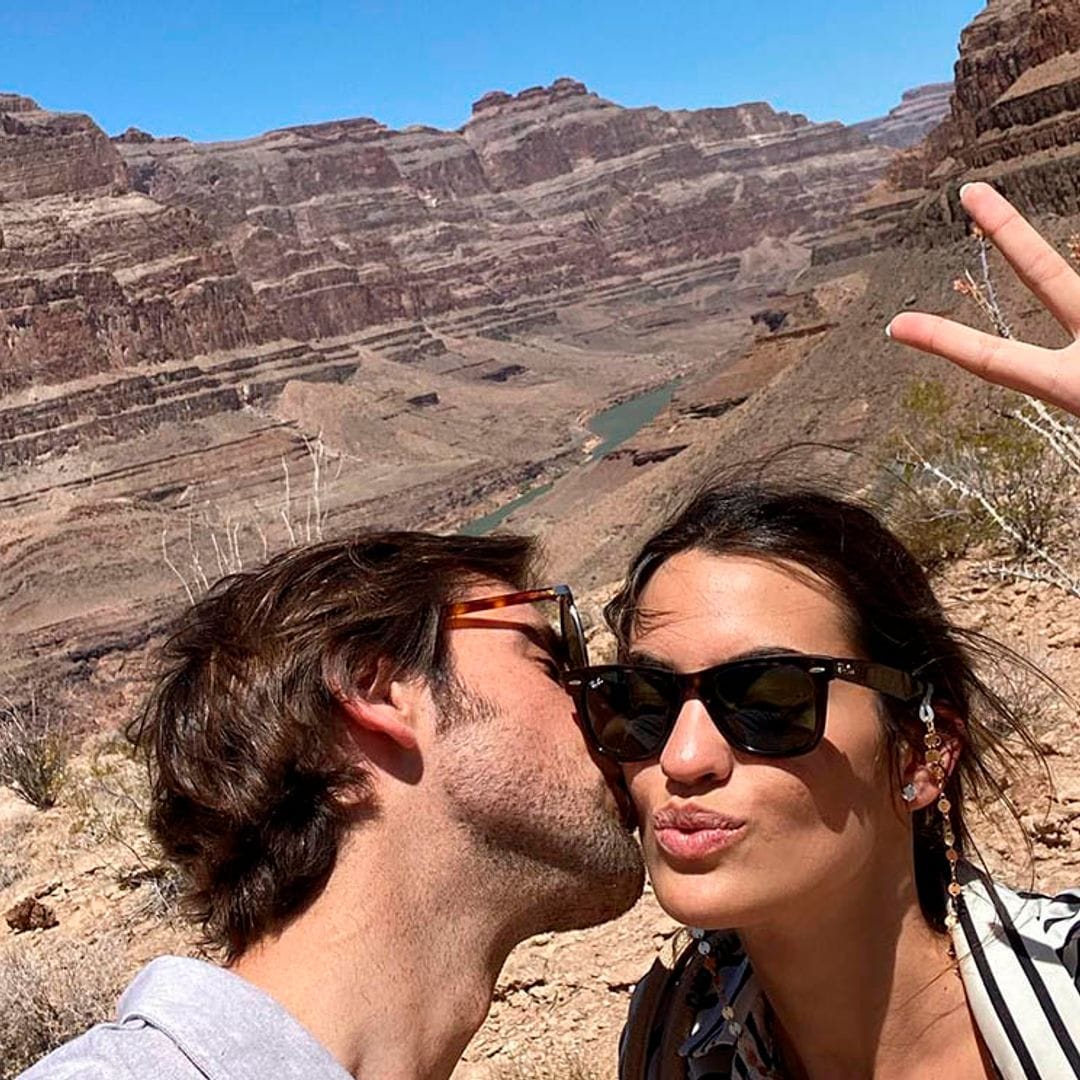 La espectacular luna de miel de Marta Lozano y Lorenzo Remohi en el Gran Cañón del Colorado y Las Vegas