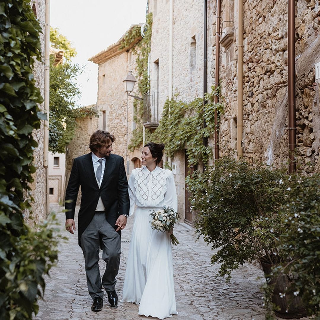 La historia de Beatriz, la novia del vestido especial que se casó en Gerona