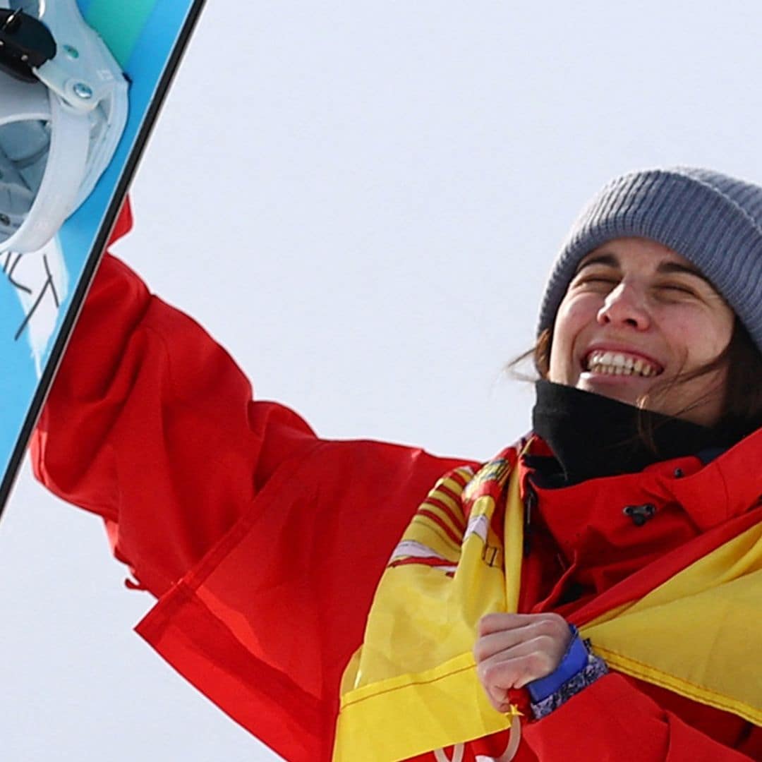 Queralt Castellet recuerda a Ben Jolly, su pareja fallecida, tras ganar la medalla de plata en Pekín