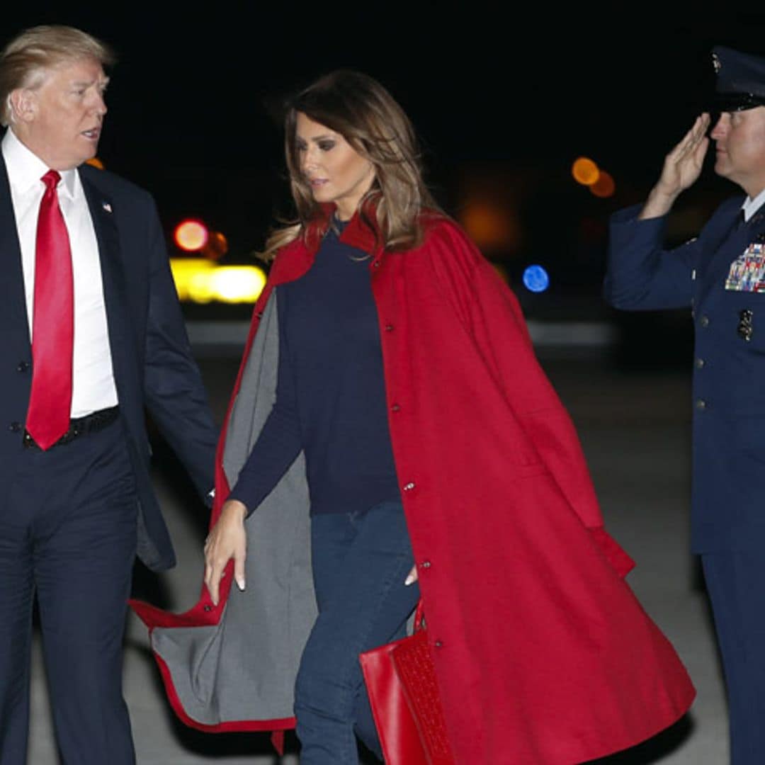 ¿Melania y el look de la reconciliación con Donald Trump?