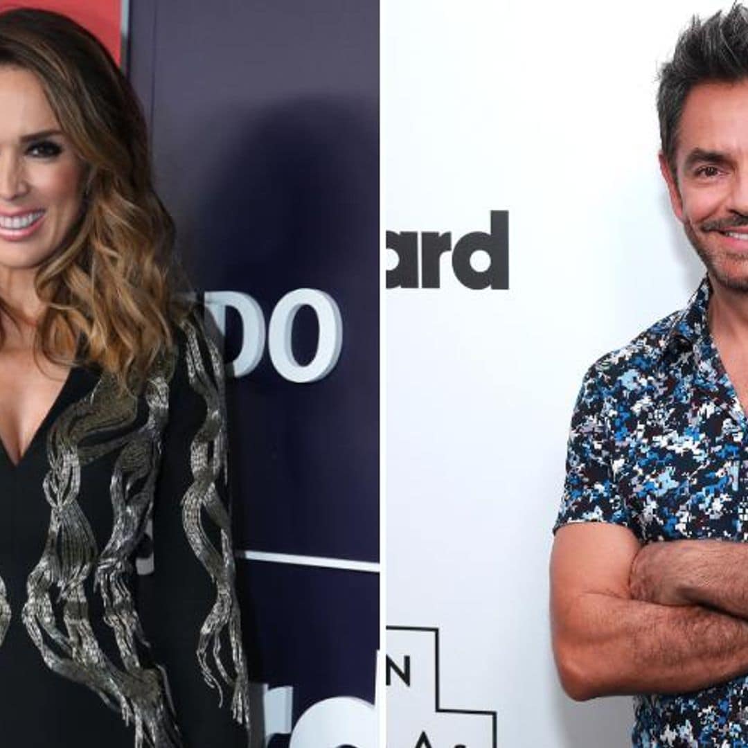 Eugenio Derbez y Jacky Bracamontes muestran su lado más divertido en los ensayos de los Latin AMAs