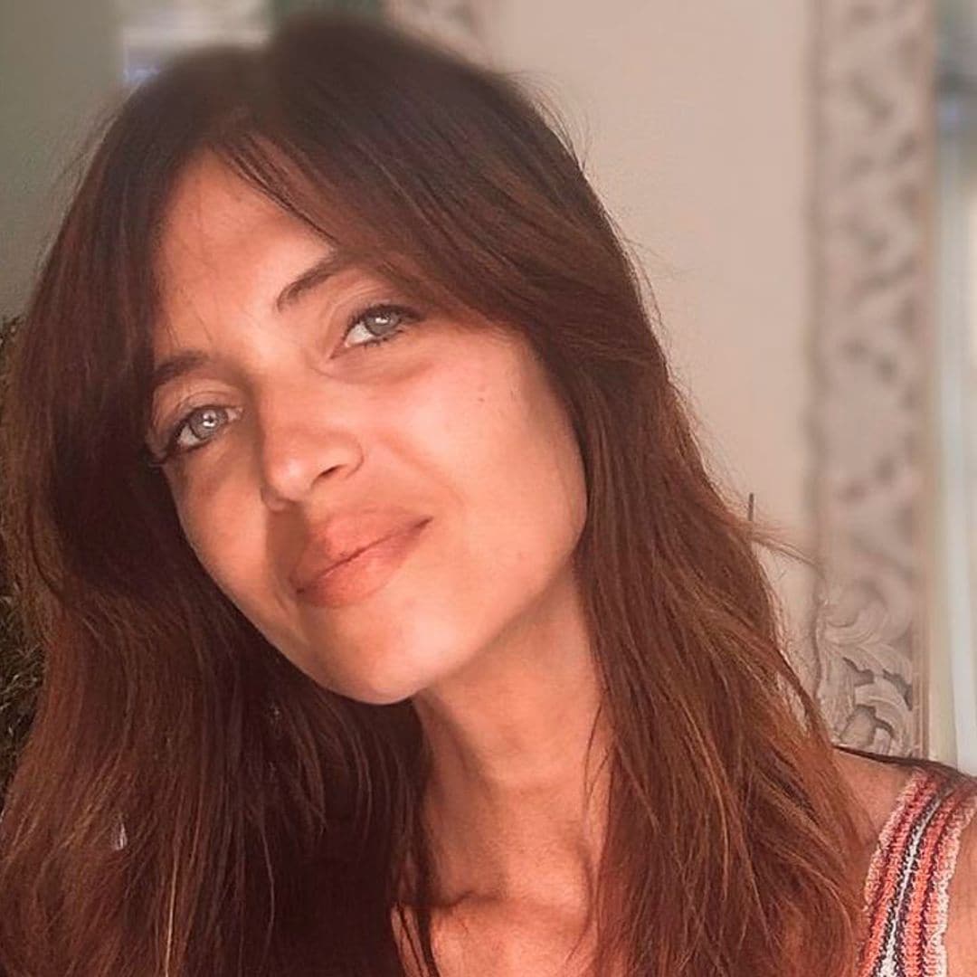 Sara Carbonero comparte su fotografía más natural: 'No pelo fake después de muchos años'