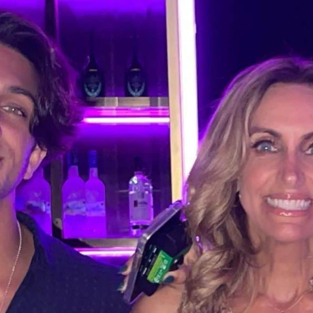 Lili Estefan y su emocionante reencuentro con su hijo Lorenzo previo a su cumpleaños