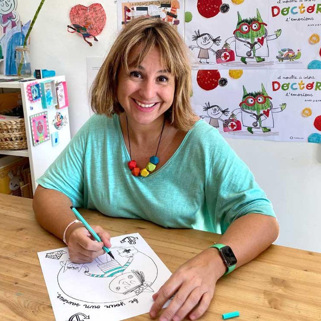 Anna Llenas, autora de ‘El monstruo de colores’: ‘La educación emocional empieza por nosotros’