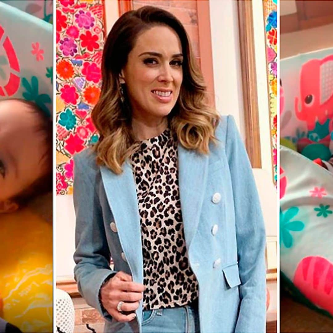 Jacqueline Bracamontes presume a sus encantadoras mellizas, quienes recién cumplieron 8 meses