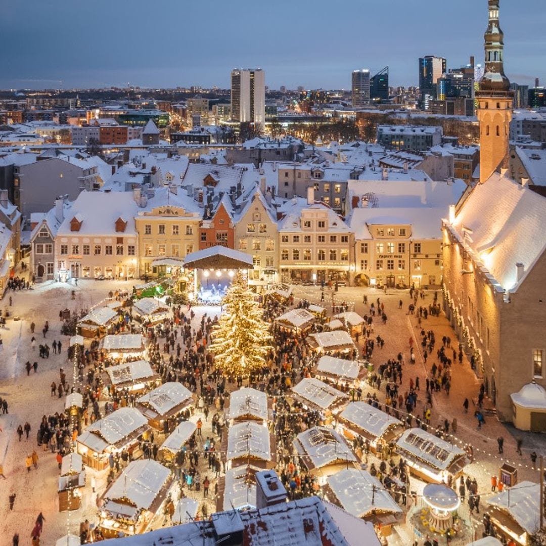 Mercado navideño de Tallin, Estonia