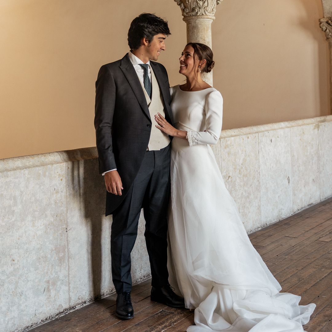 Un vestido de novia inspirado en Pippa y Kate Middleton, la elección de Mabel para su boda en Salamanca