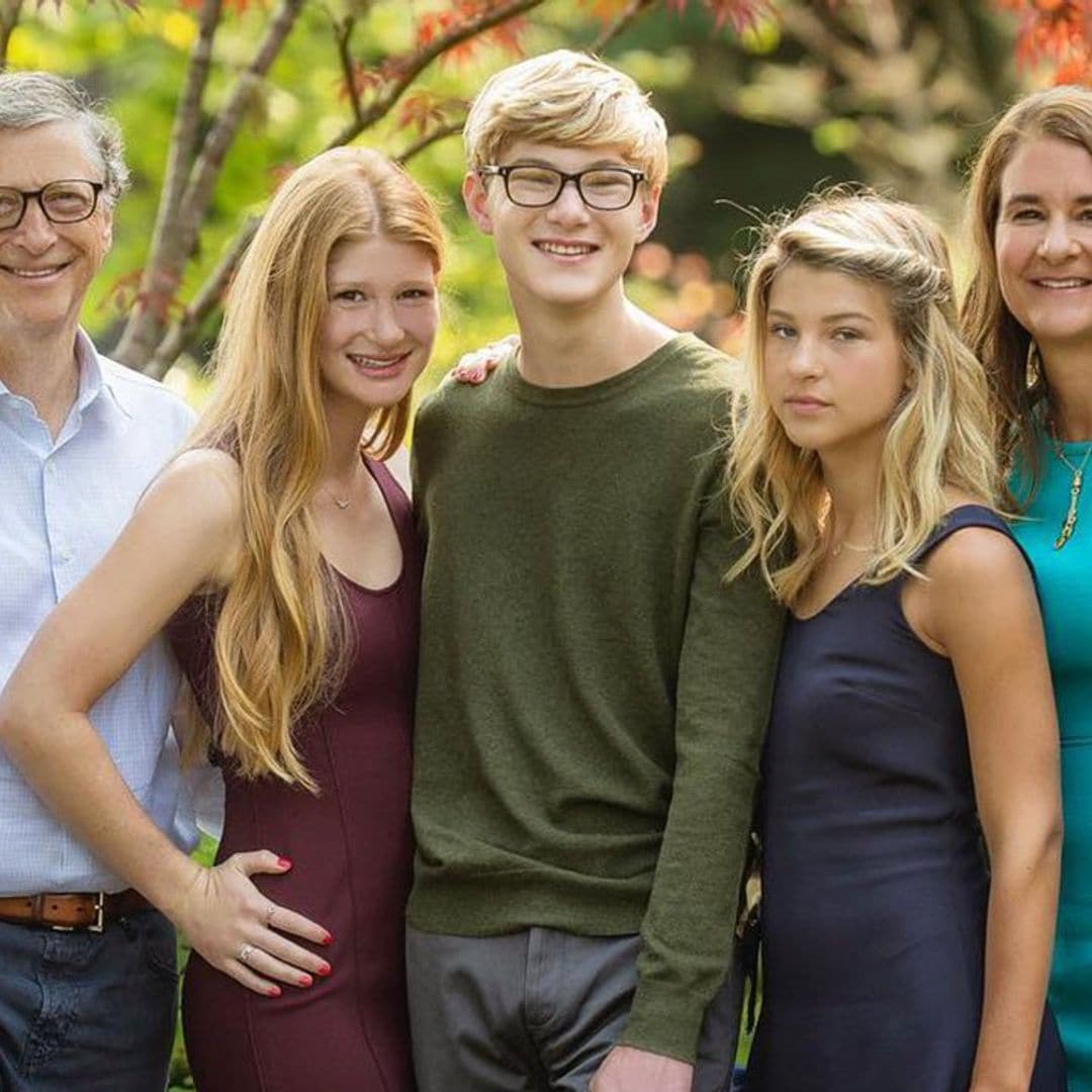 Los hijos de Bill y Melinda Gates, ‘pobres’ niños ricos