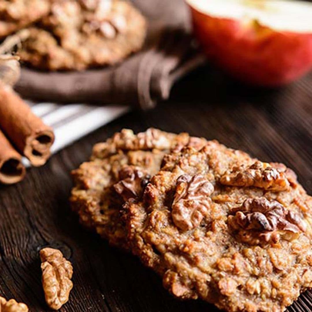 Galletas de manzana y nueces