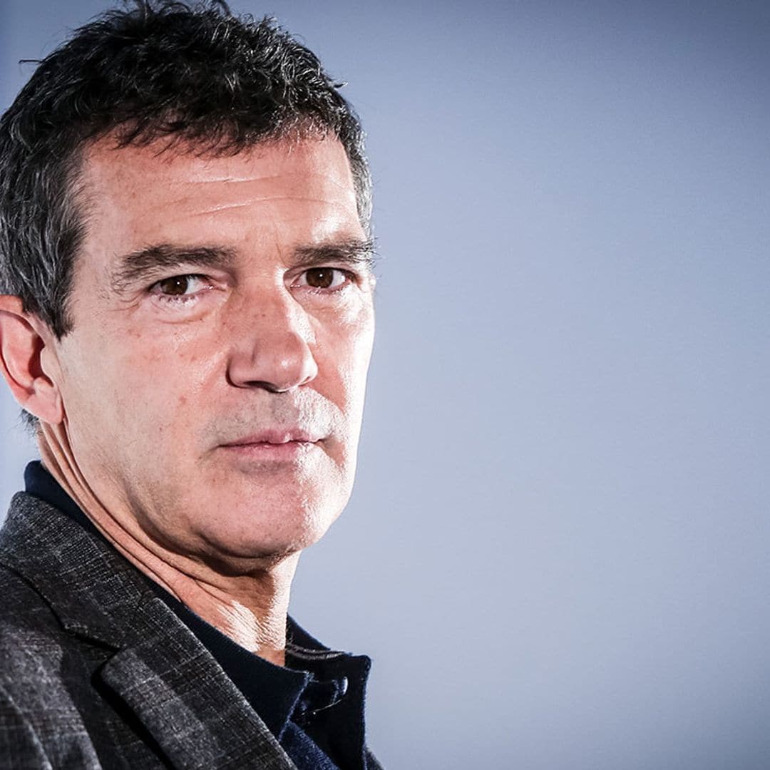 Antonio Banderas solo en Málaga, entre el recuerdo de sus padres y el mensaje de apoyo de Melanie Griffith