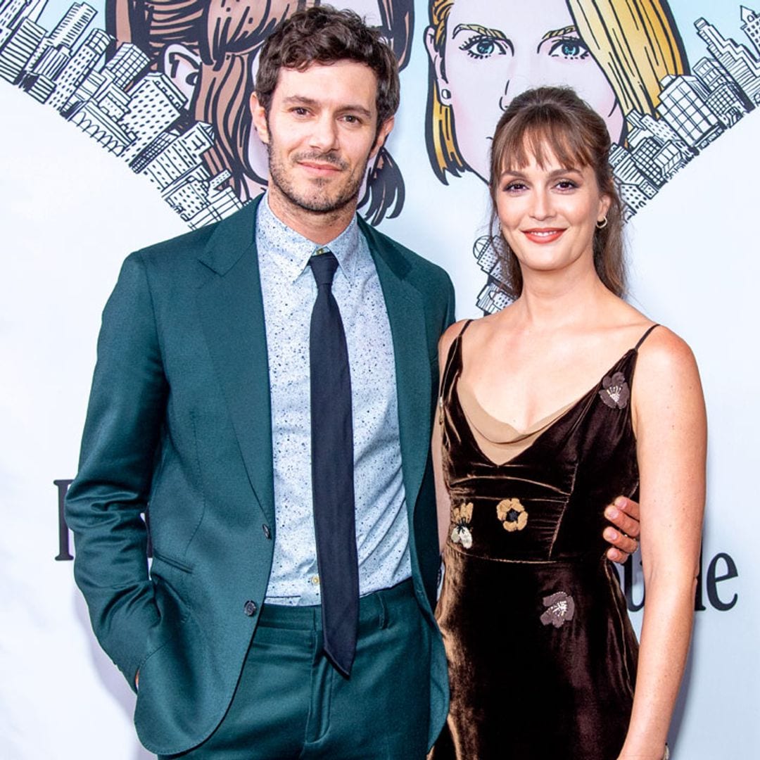 El inusual posado de Leighton Meester (Gossip Girl) y su marido, Adam Brody (The OC)