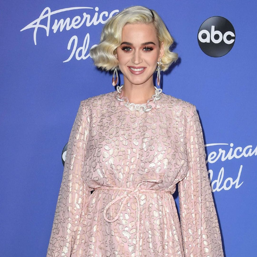 Así ha jugado al despiste Katy Perry con su armario para disimular el embarazo