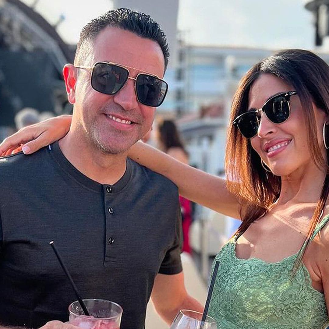 Xavi Hernández, desconexión en Ibiza con Núria Cunillera tras una etapa complicada