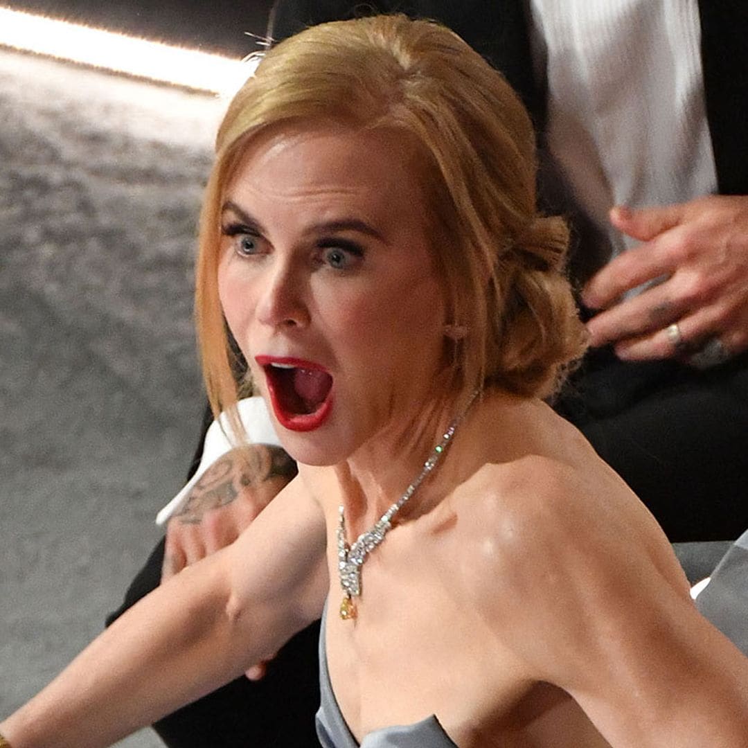 La historia detrás de la imagen viral de Nicole Kidman en los Oscar: ¿era su reacción al golpe de Will Smith?