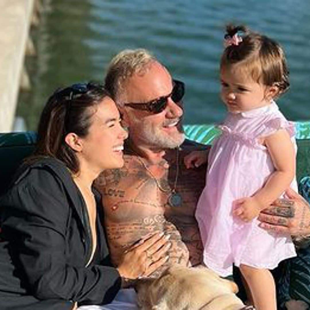 Blu Jerusalema, hija de Gianluca Vacchi y Sharon Fonseca, contagiada de COVID