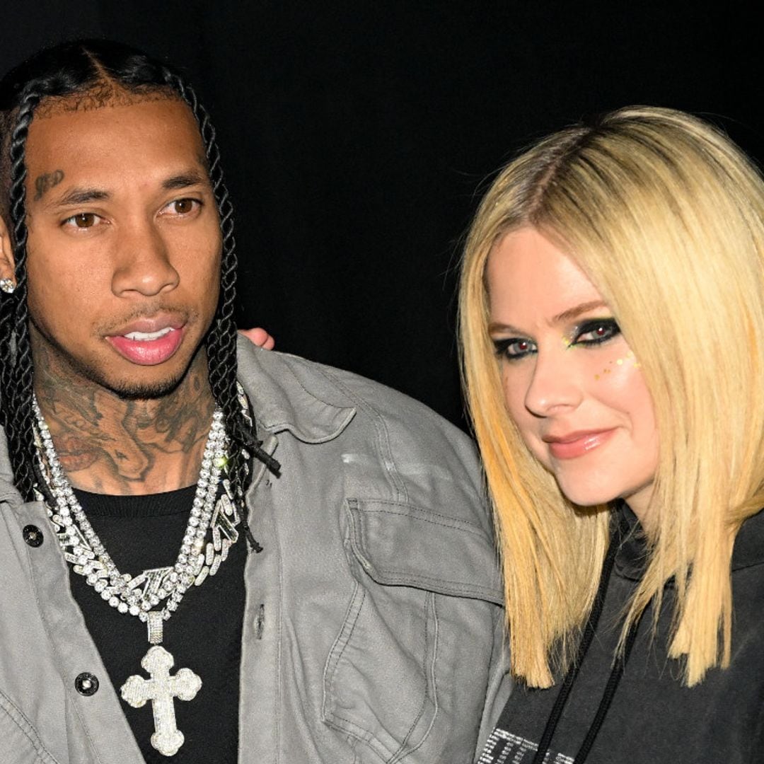 Avril Lavigne confirma su relación con Tyga, ex de Kylie Jenner, dos semanas después de romper su compromiso