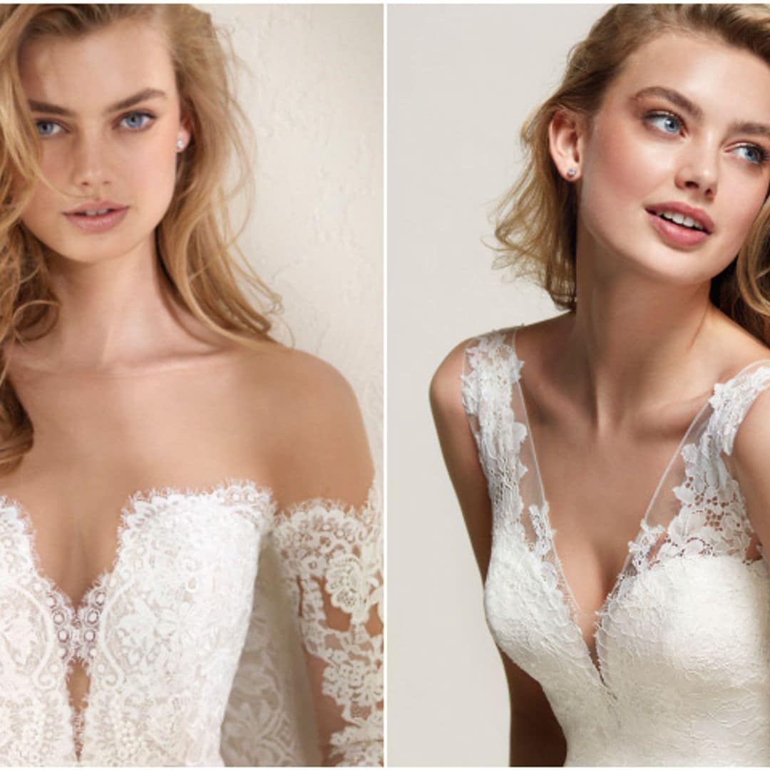 'So sexy, so chic!' Pronovias firma los escotes más sugerentes del 2018