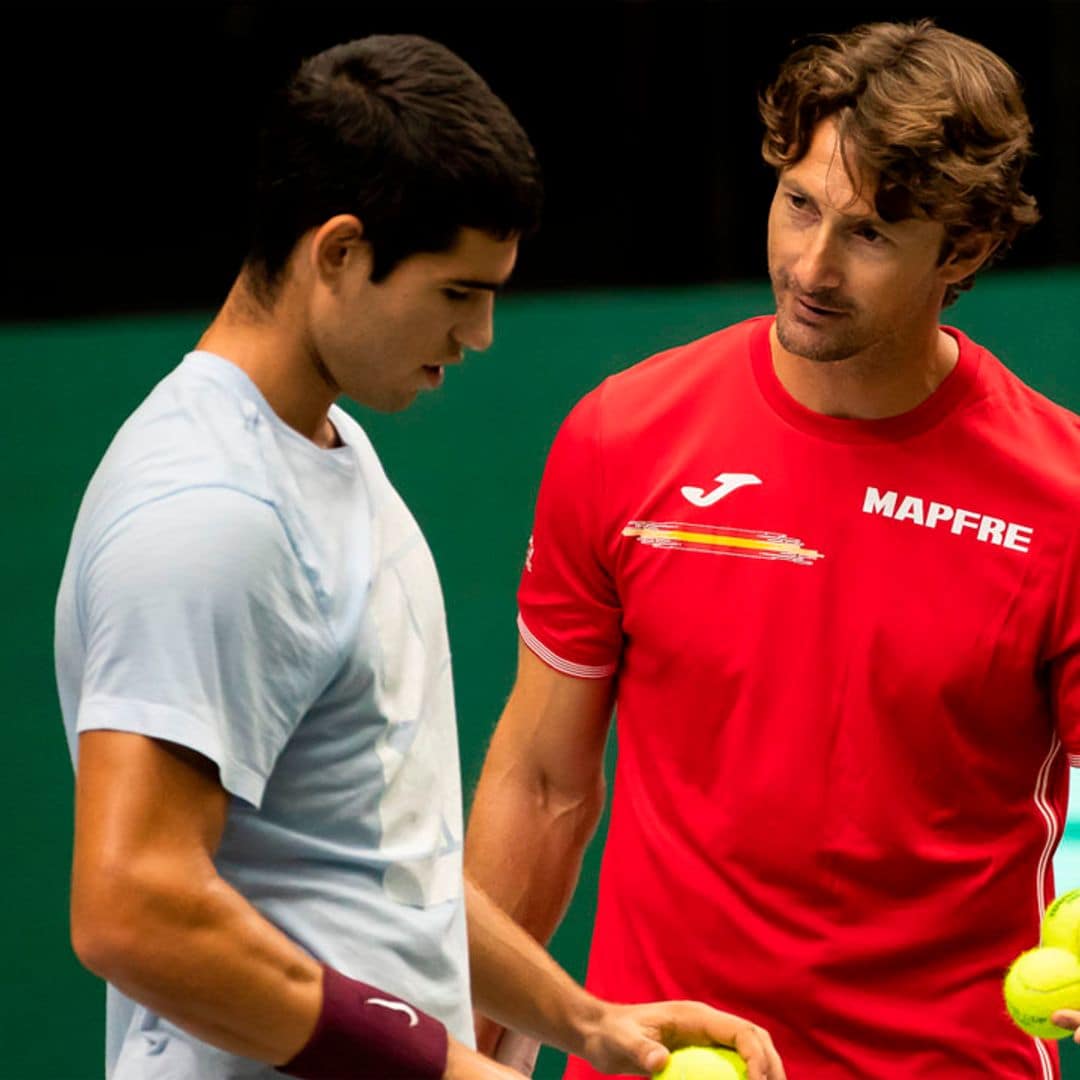 Juan Carlos Ferrero nos cuenta cuál es la estrategia para que Alcaraz mantenga los pies en el suelo