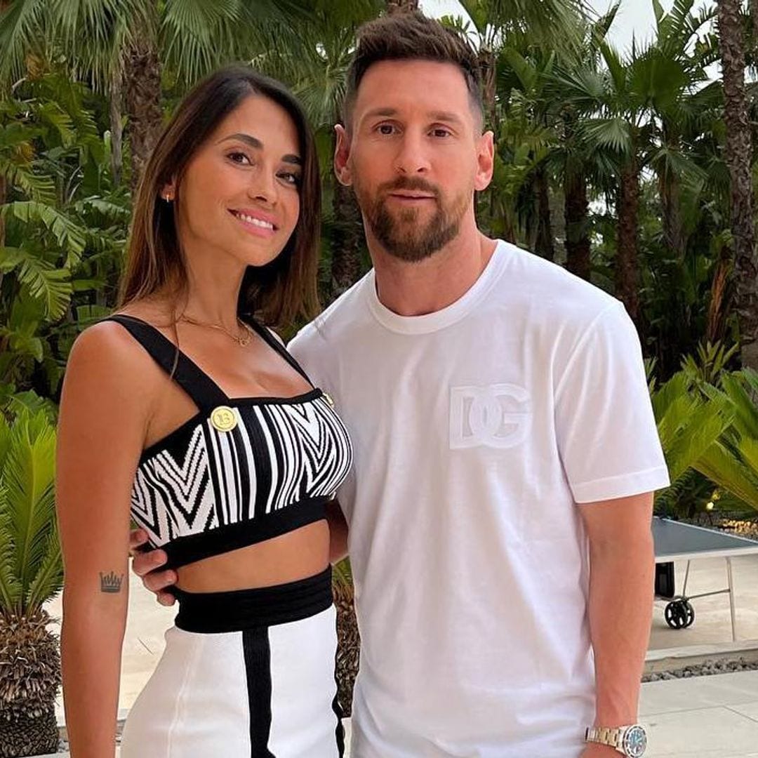 El tierno detalle en el celular de Antonela Roccuzzo en honor a Messi