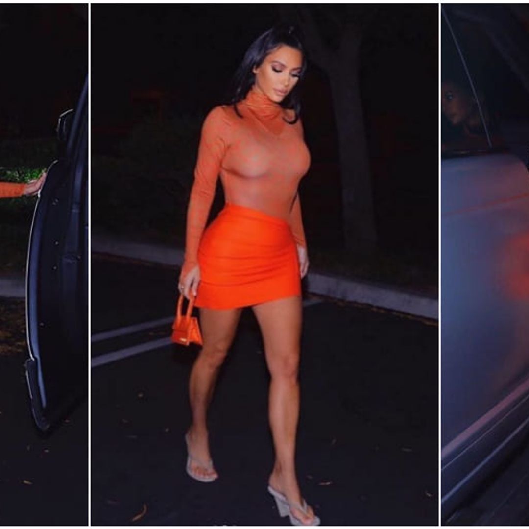 Kim Kardashian o cómo combinar varias tendencias en un solo look