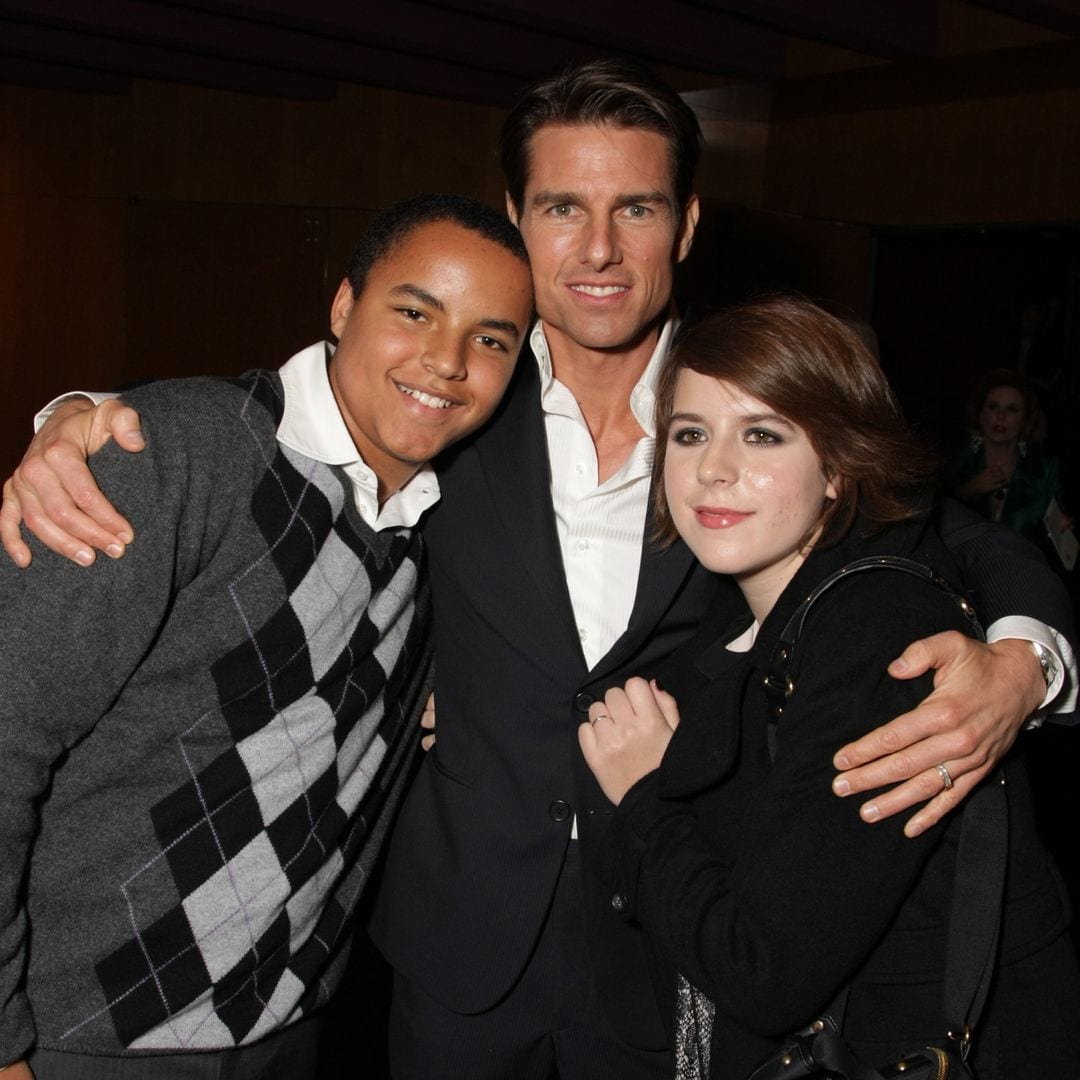 La poco conocida foto de Tom Cruise junto a sus tres hijos: Isabella, Connor y Suri