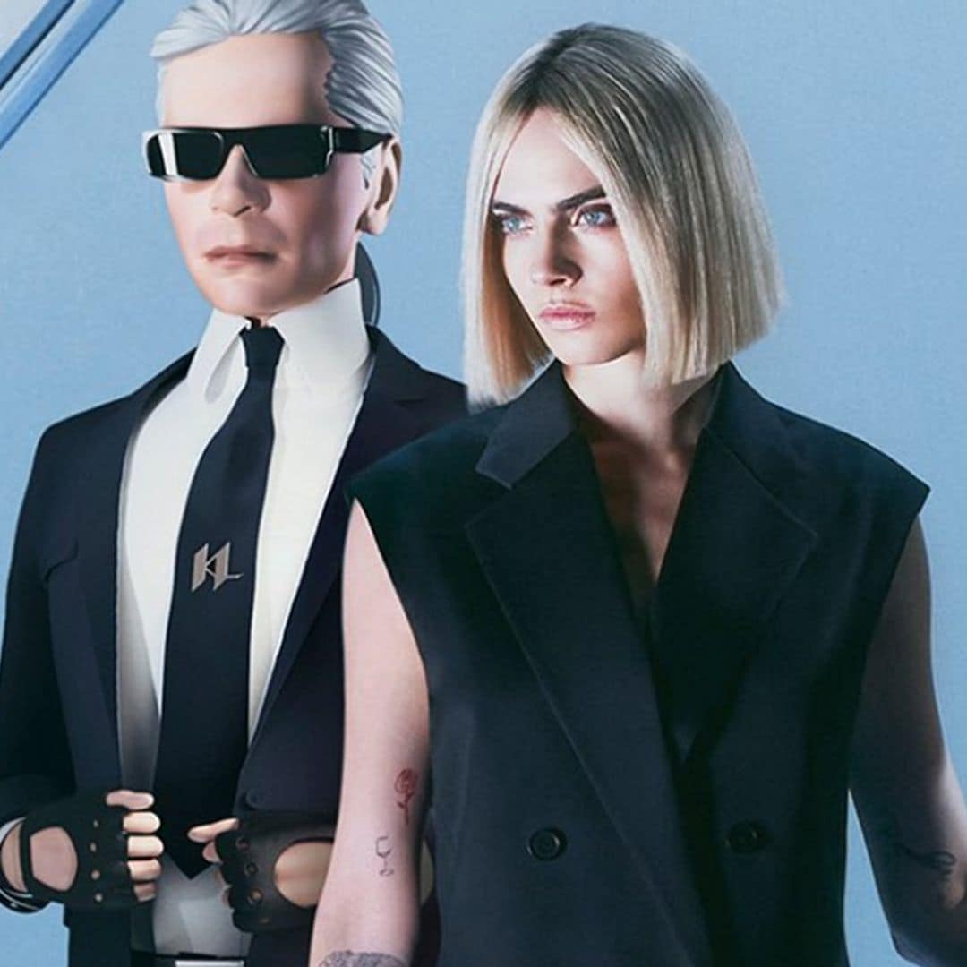 El homenaje de Cara Delevingne a Karl Lagerfeld: una colección que se anticipa al futuro